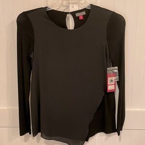VINCE Camutto Longsleeved black top size XXS.